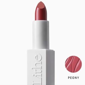 NIB Lithe Nourish & Glow Lipstick - Peony